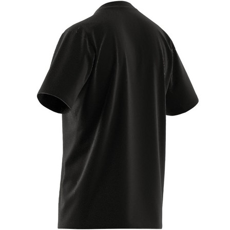 Men Train Essentials Seasonal Logo Training T-Shirt, Black, A701_ONE, large image number 16