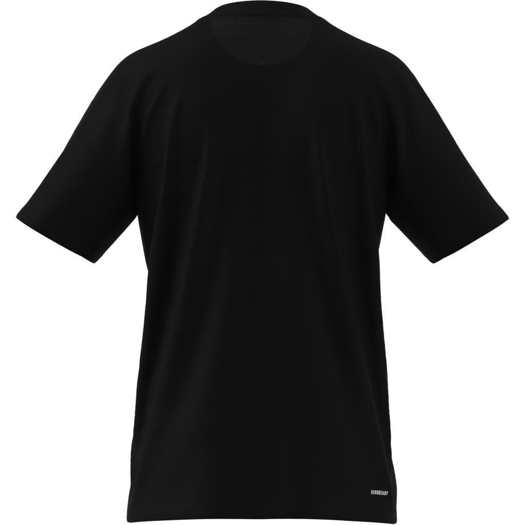 Men Train Essentials Feelready Logo Training T-Shirt, Black, A701_ONE, large image number 7