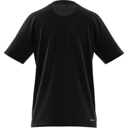 Men Train Essentials Feelready Logo Training T-Shirt, Black, A701_ONE, large image number 12