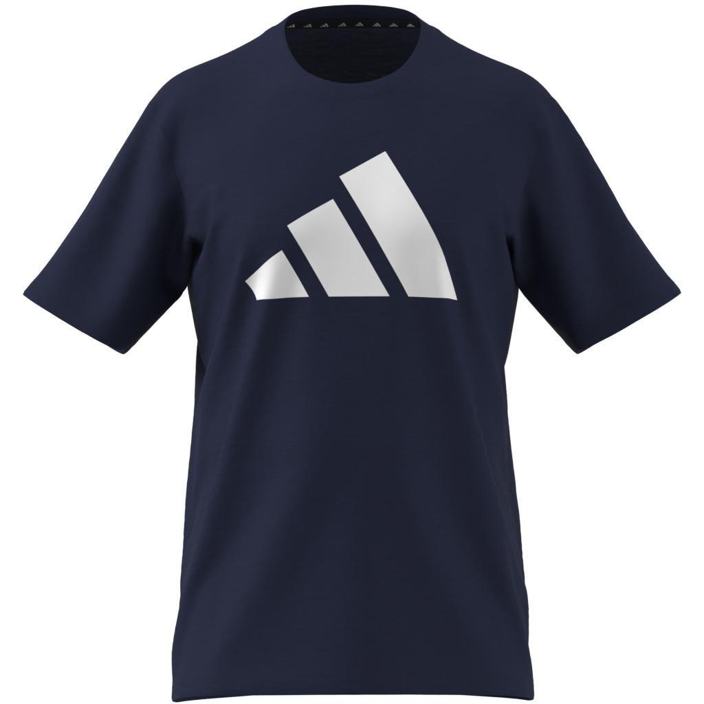 Train Essentials Feelready Logo Training T-Shirt, Blue, A701_ONE, large image number 7