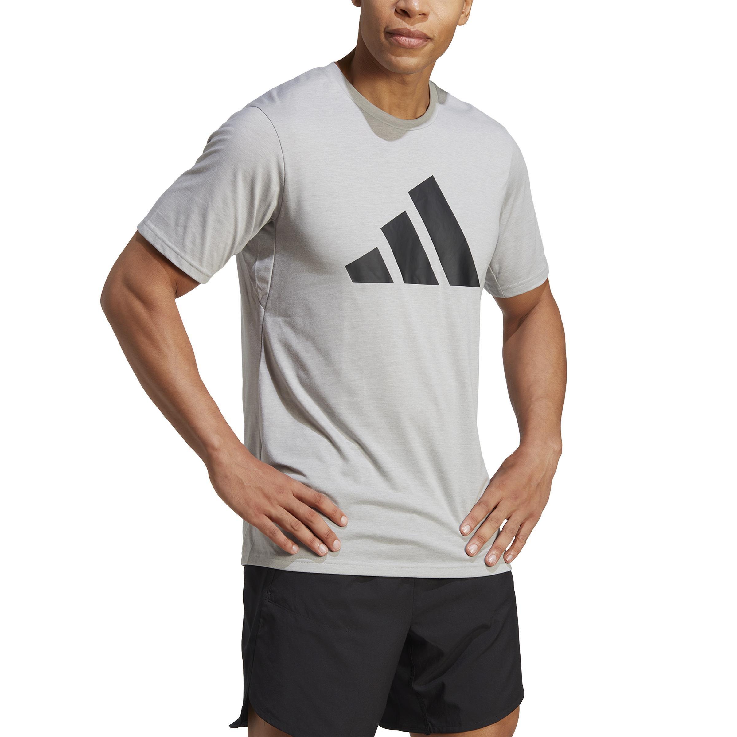 Men Train Essentials Feelready Logo Training T-Shirt, Grey, A701_ONE, large image number 1