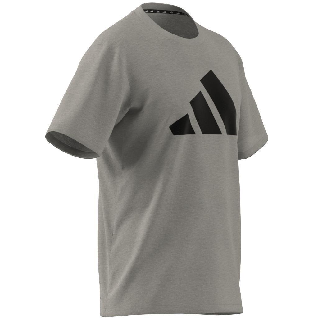 Train Essentials Feelready Logo Training T-Shirt, Grey, A701_ONE, large image number 9