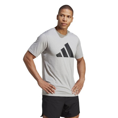 Men Train Essentials Feelready Logo Training T-Shirt, White, A701_ONE, large image number 11