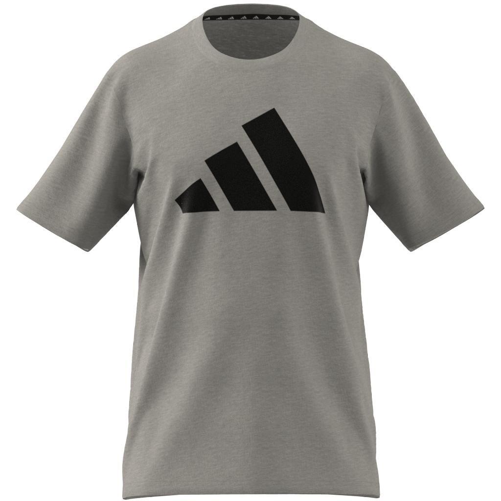 Train Essentials Feelready Logo Training T-Shirt, Grey, A701_ONE, large image number 12