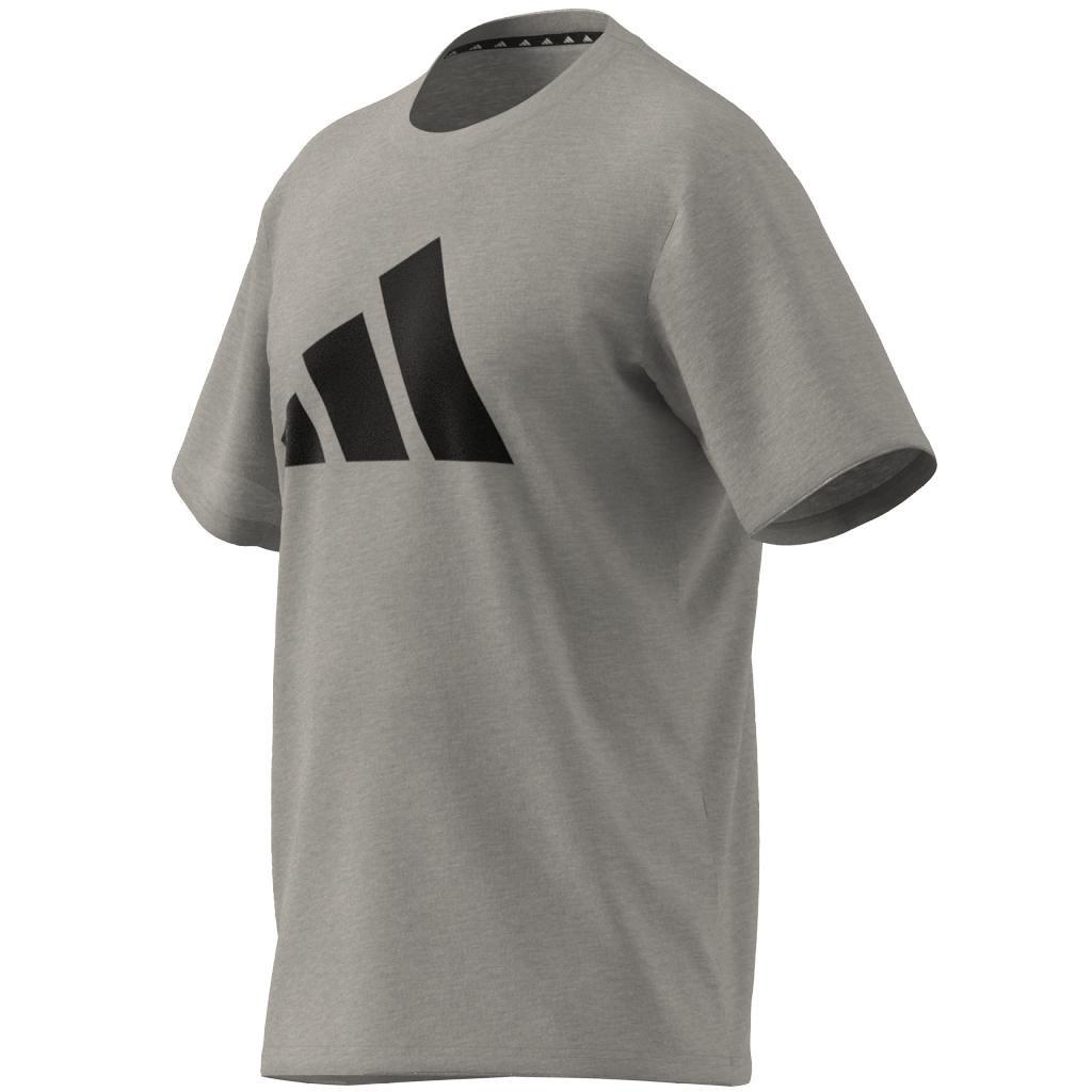 Train Essentials Feelready Logo Training T-Shirt, Grey, A701_ONE, large image number 13