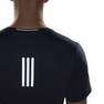 Men Designed 4 Running T-Shirt, Navy, A701_ONE, thumbnail image number 4