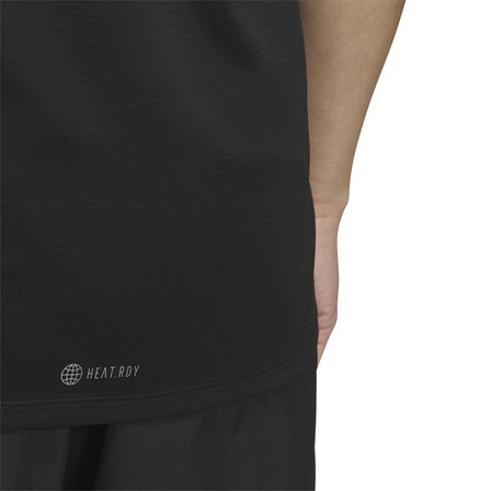 Men Designed 4 Training Hiit T-Shirt, Black, A701_ONE, large image number 6
