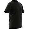 Men Designed 4 Training Hiit T-Shirt, Black, A701_ONE, thumbnail image number 9