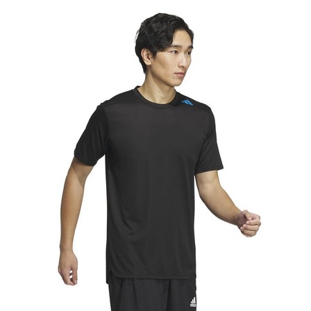 Men Designed 4 Training Hiit T-Shirt, Black, A701_ONE, large image number 11