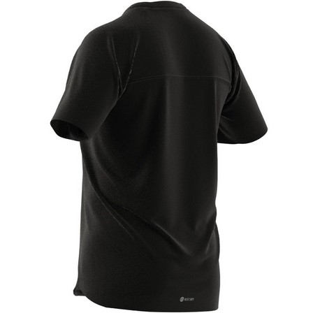 Men Designed 4 Training Hiit T-Shirt, Black, A701_ONE, large image number 14