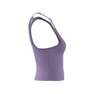 Women Adicolor Essentials Rib Tank Top, Purple, A701_ONE, thumbnail image number 8
