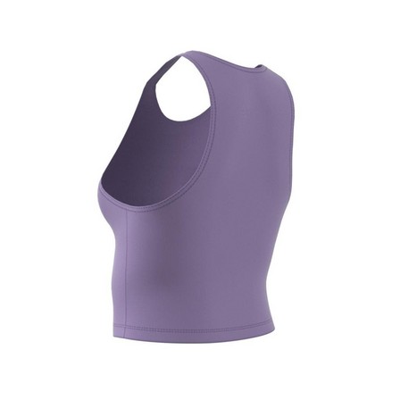 Women Adicolor Essentials Rib Tank Top, Purple, A701_ONE, large image number 13