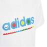 Unisex Junior Adidas X Lego Graphic T-Shirt, White, A701_ONE, thumbnail image number 2
