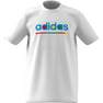 Unisex Junior Adidas X Lego Graphic T-Shirt, White, A701_ONE, thumbnail image number 10