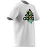 Kids Unisex Adidas X Lego Graphic T-Shirt, White, A701_ONE, thumbnail image number 9