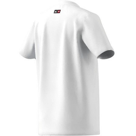 Kids Unisex Adidas X Lego Graphic T-Shirt, White, A701_ONE, large image number 14
