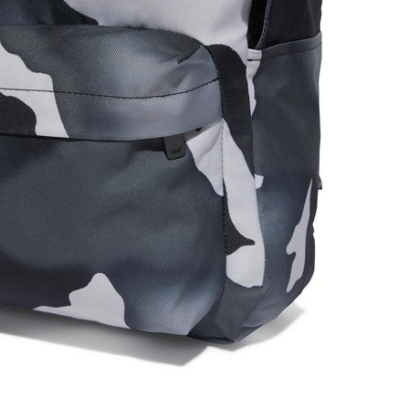 Unisex Camo Classic Backpack, Black, A701_ONE, large image number 4