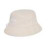 Unisex Trefoil Bucket Hat, Beige, A701_ONE, thumbnail image number 0