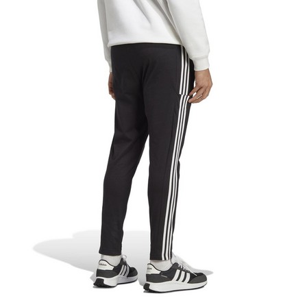 Men Essentials Single Jersey Tapered Open Hem 3-Stripes Joggers, Black, A701_ONE, large image number 2