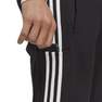 Men Essentials Single Jersey Tapered Open Hem 3-Stripes Joggers, Black, A701_ONE, thumbnail image number 3