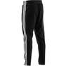 Men Essentials Single Jersey Tapered Open Hem 3-Stripes Joggers, Black, A701_ONE, thumbnail image number 11