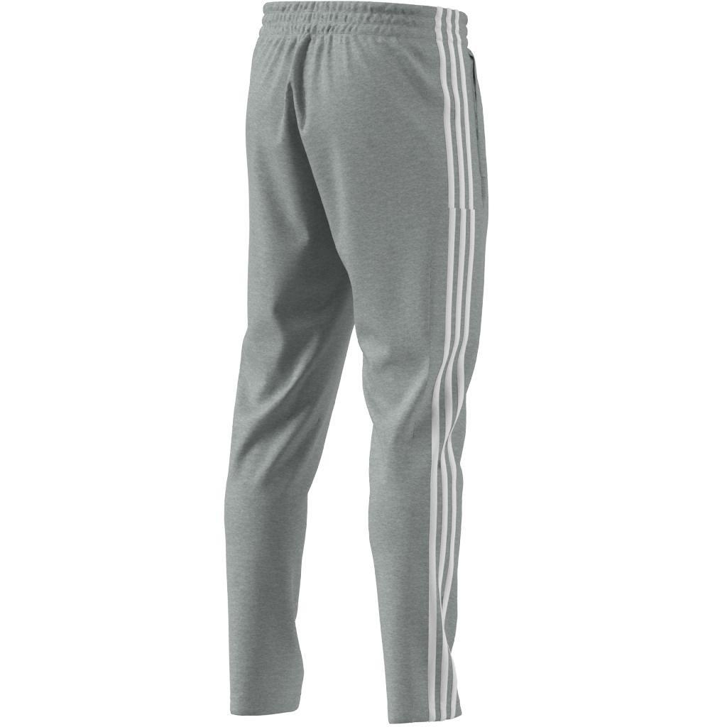 Men Essentials Single Jersey Tapered Open Hem 3-Stripes Joggers, Grey, A701_ONE, large image number 10