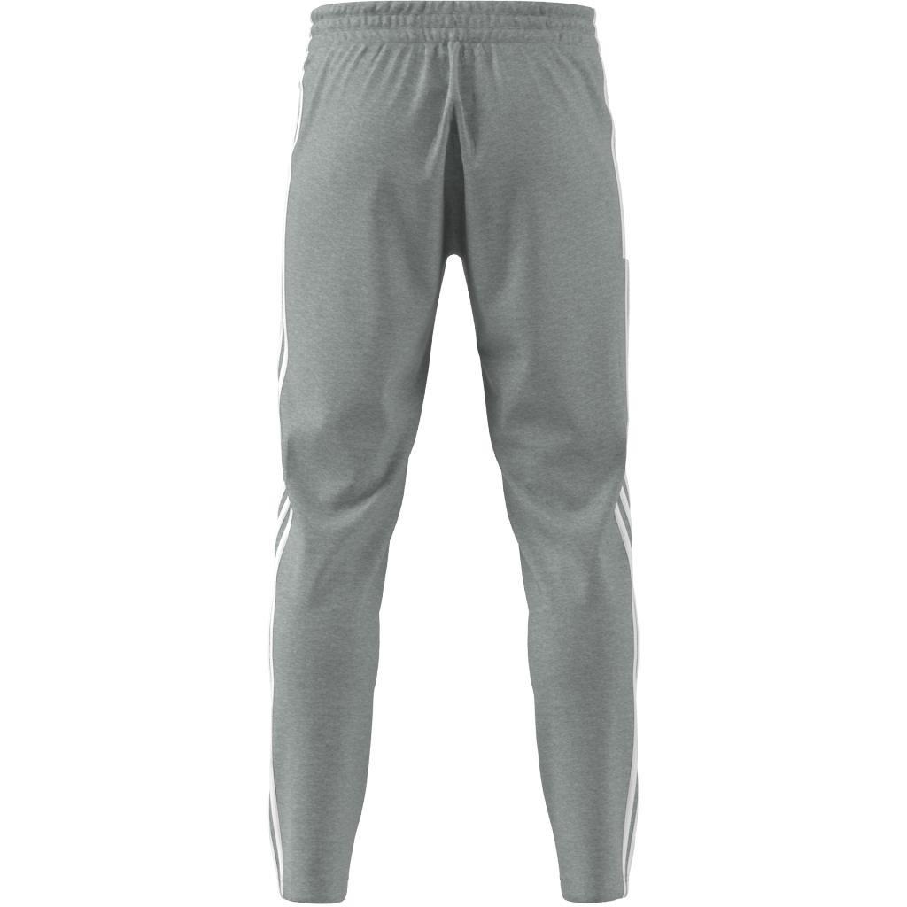 Men Essentials Single Jersey Tapered Open Hem 3-Stripes Joggers, Grey, A701_ONE, large image number 11