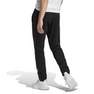 Men Essentials French Terry Tapered Elastic Cuff 3-Stripes Joggers, Black, A701_ONE, thumbnail image number 1