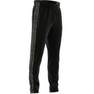 Men Essentials French Terry Tapered Elastic Cuff 3-Stripes Joggers, Black, A701_ONE, thumbnail image number 14