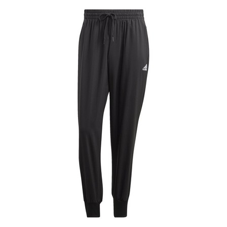 Men Aeroready Essentials Tracksuit Bottoms, Black, A701_ONE, large image number 0
