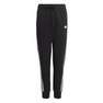 Kids Girls Future Icons 3-Stripes Cotton Joggers, Black, A701_ONE, thumbnail image number 1