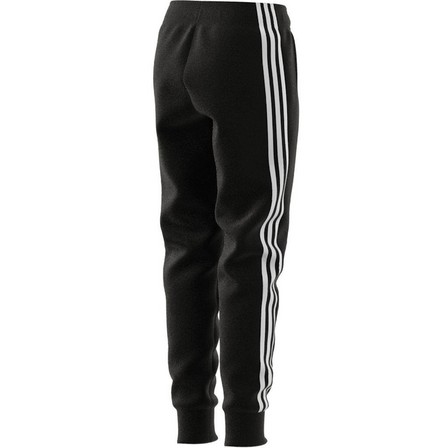 Kids Girls Future Icons 3-Stripes Cotton Joggers, Black, A701_ONE, large image number 7