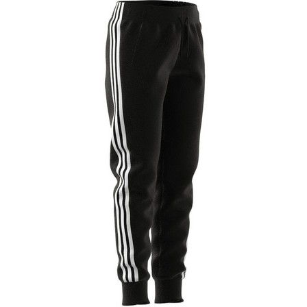 Kids Girls Future Icons 3-Stripes Cotton Joggers, Black, A701_ONE, large image number 8