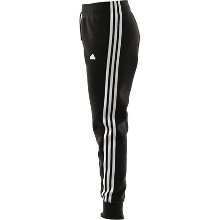 Kids Girls Future Icons 3-Stripes Cotton Joggers, Black, A701_ONE, large image number 10