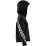 Future Icons 3-Stripes Full-Zip Hoodie black Female Junior, A701_ONE, thumbnail image number 6