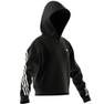Future Icons 3-Stripes Full-Zip Hoodie black Female Junior, A701_ONE, thumbnail image number 7