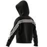 Future Icons 3-Stripes Full-Zip Hoodie black Female Junior, A701_ONE, thumbnail image number 13