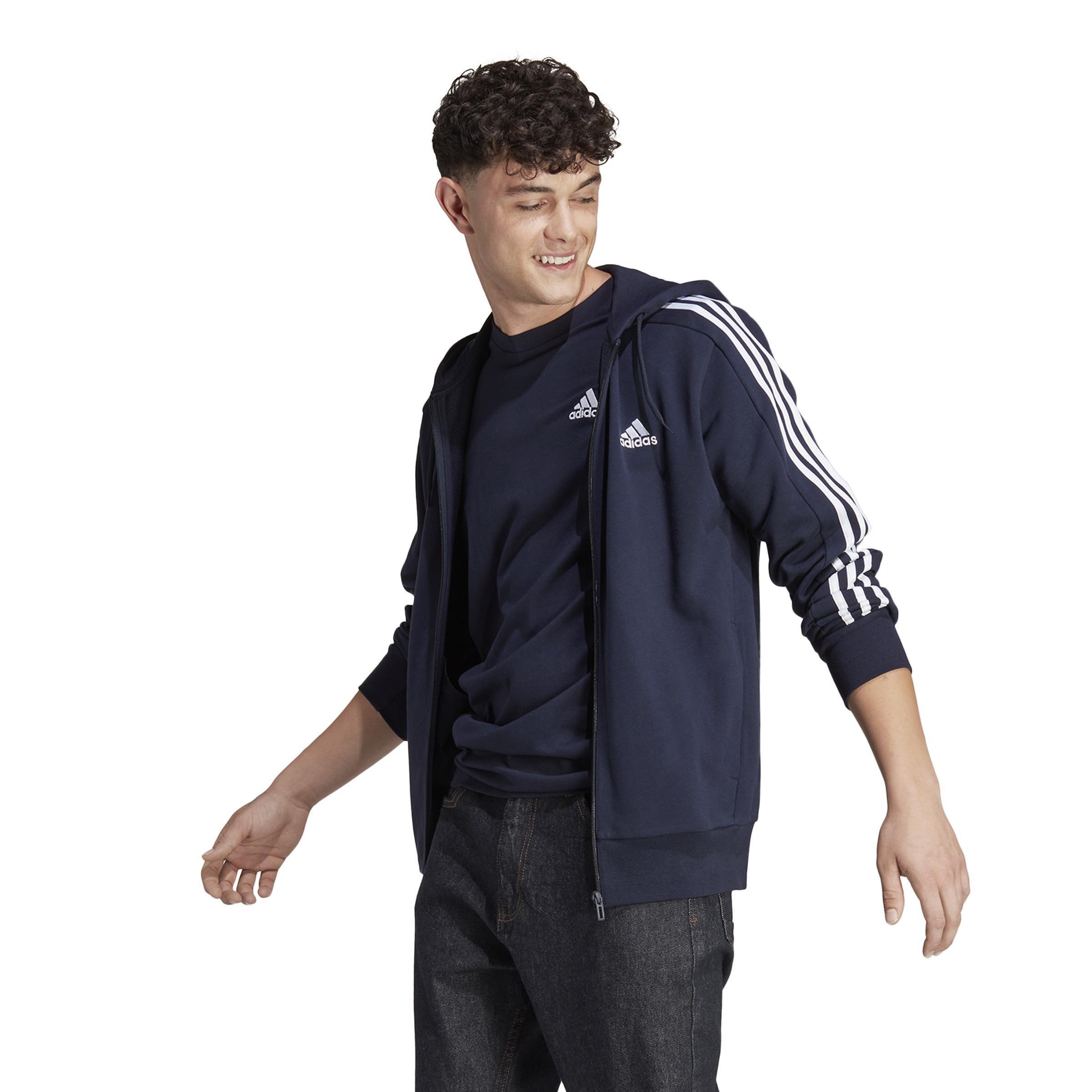 Adidas men's essential shop fleece zip hoodie