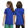 Kids Unisex Essentials 3-Stripes Cotton T-Shirt, Blue, A701_ONE, thumbnail image number 1
