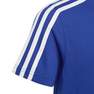 Kids Unisex Essentials 3-Stripes Cotton T-Shirt, Blue, A701_ONE, thumbnail image number 11