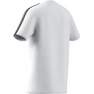 Unisex Junior Essentials 3-Stripes Cotton T-Shirt, White, A701_ONE, thumbnail image number 12