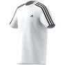 Unisex Junior Essentials 3-Stripes Cotton T-Shirt, White, A701_ONE, thumbnail image number 13