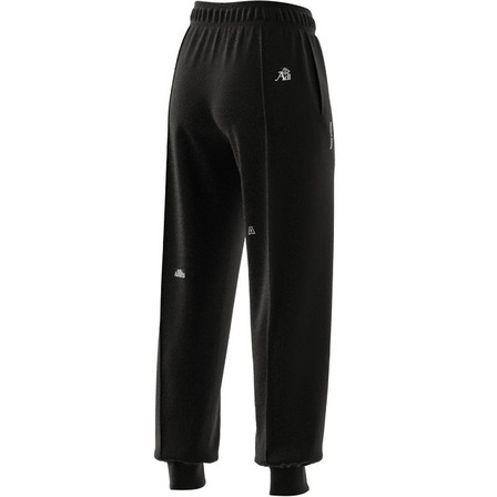 Women Joggers With Healing Crystals Inspired Graphics, Black, A701_ONE, large image number 7