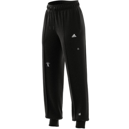 Women Joggers With Healing Crystals Inspired Graphics, Black, A701_ONE, large image number 10