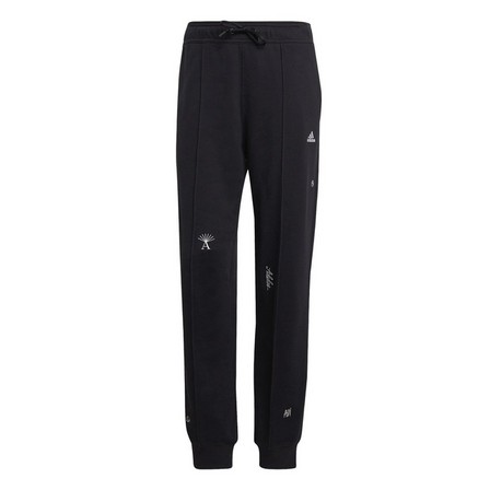 Women Joggers With Healing Crystals Inspired Graphics, Black, A701_ONE, large image number 14