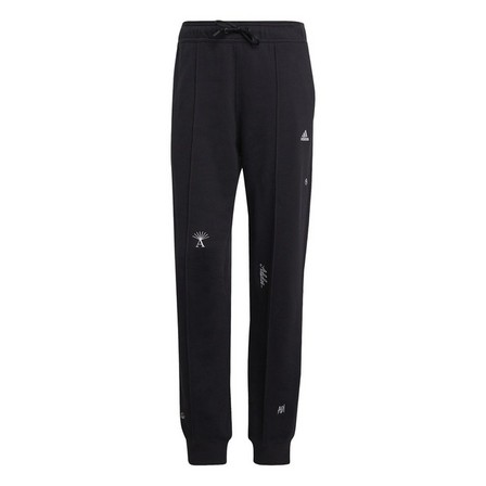 Women Joggers With Healing Crystals Inspired Graphics, Black, A701_ONE, large image number 15