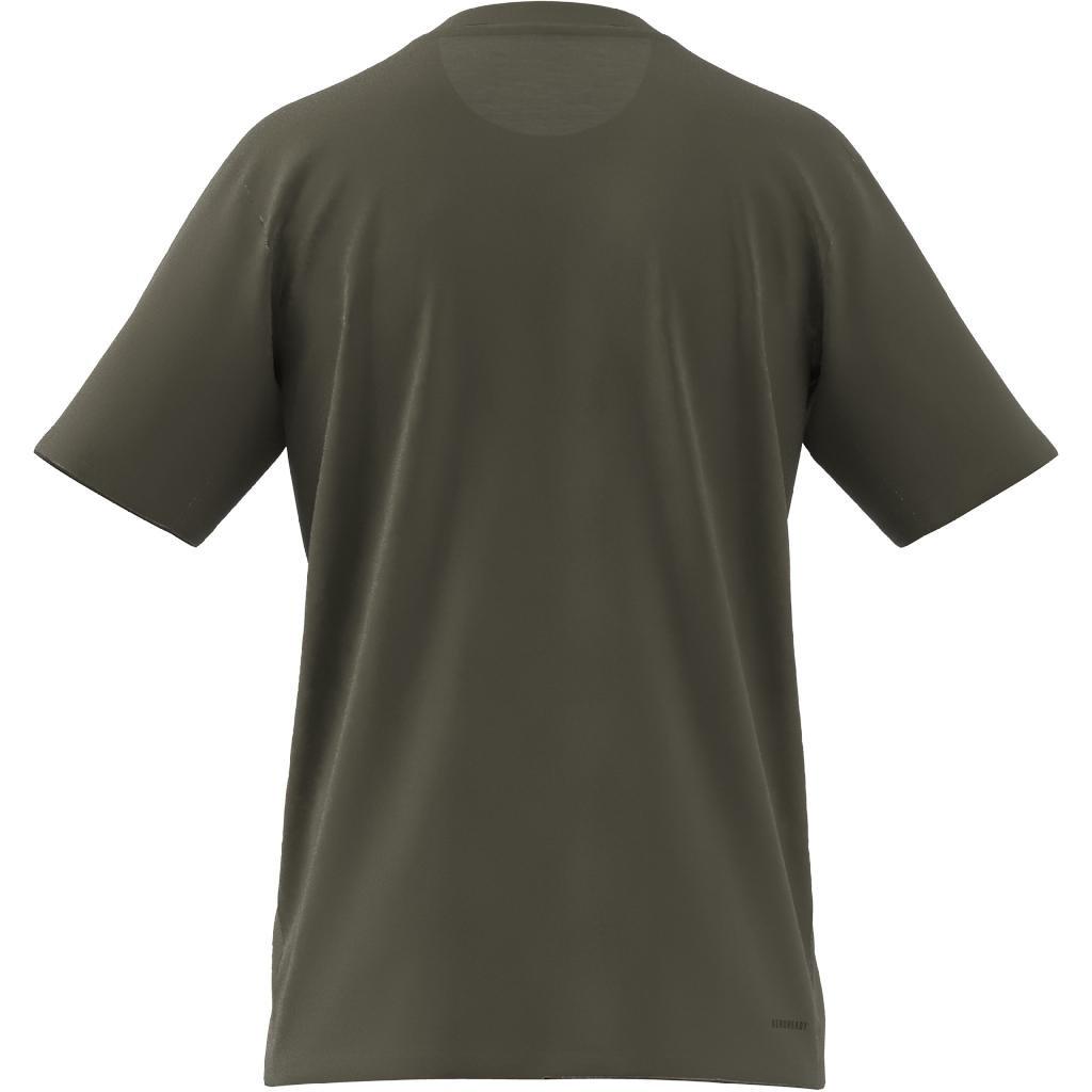 Men Train Essentials Feelready Logo Training T-Shirt, Green, A701_ONE, large image number 14