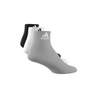 Unisex Cushioned Sportswear Ankle Socks 3 Pairs, Grey, A701_ONE, thumbnail image number 6