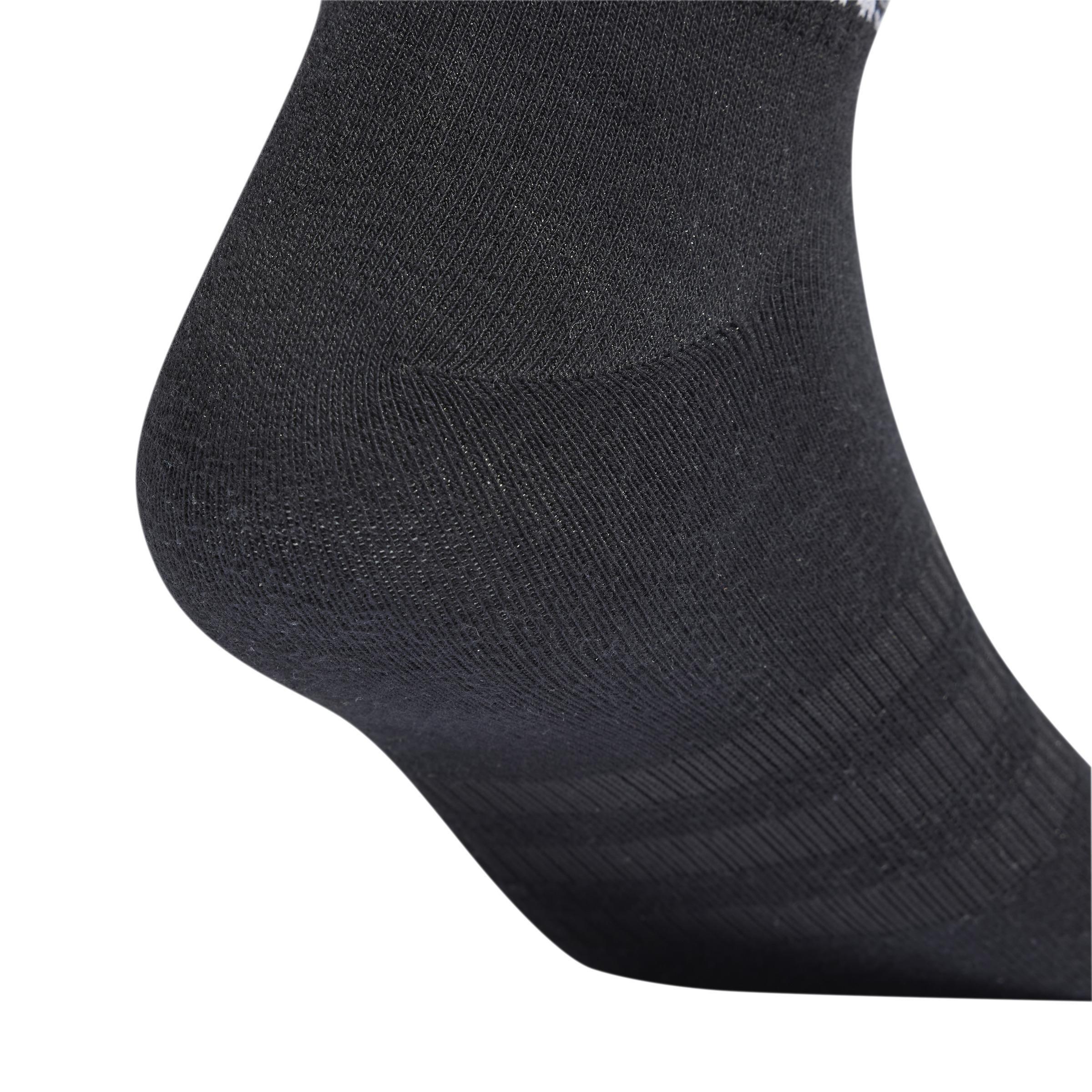 Unisex Thin and Light Ankle Socks 3 Pairs, Multicolour, A701_ONE, large image number 1