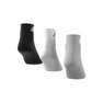 Unisex Thin And Light Ankle Socks 3 Pairs, Grey, A701_ONE, thumbnail image number 7